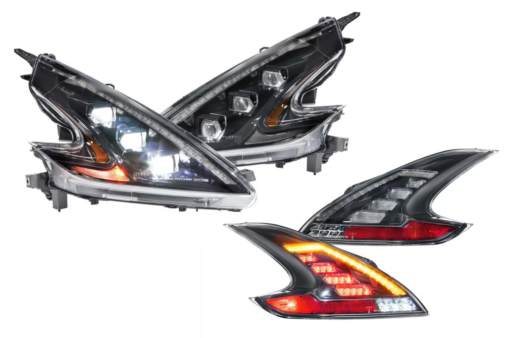 Morimoto LED Headlights and Smoked LED Tail Lights Kit For 09-21 370Z
