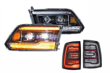 Load image into Gallery viewer, Morimoto Amber LED Headlights and Smoked LED Tail Lights K For 09-14 Ram 1500/Hd