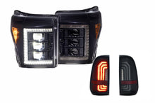 Load image into Gallery viewer, Morimoto White LED Headlights and Smoked LED Tail Lights Ki For 11-16 Super Duty