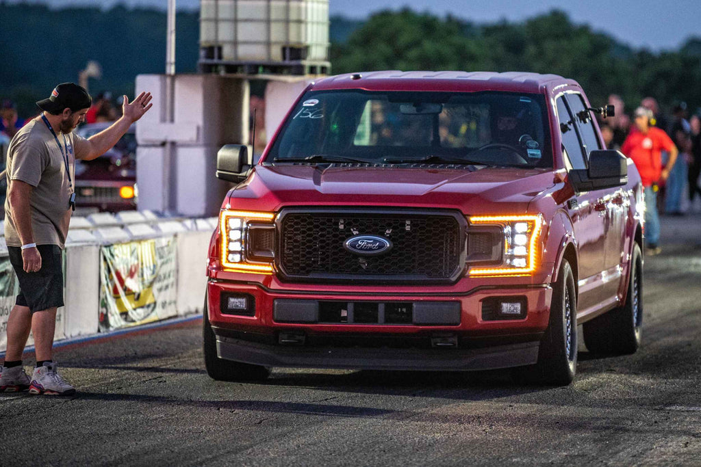 Morimoto Amber LED Headlights and Red LED Tail Lights Kit For 18-20 F-150 (