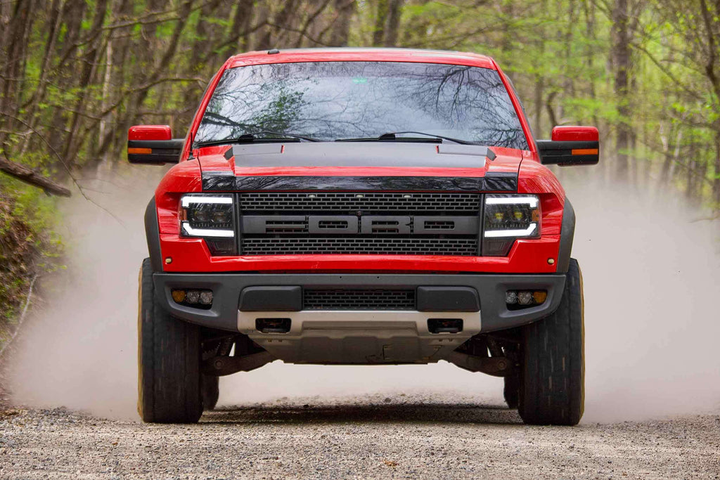 Morimoto Hybrid LED Headlights and Red LED Tail For 09-14 F-150 (All Trim Levels