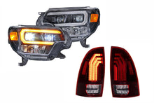 Load image into Gallery viewer, Morimoto Amber LED Headlights and Red LED Tail Lights Kit For 12-15 Tacoma