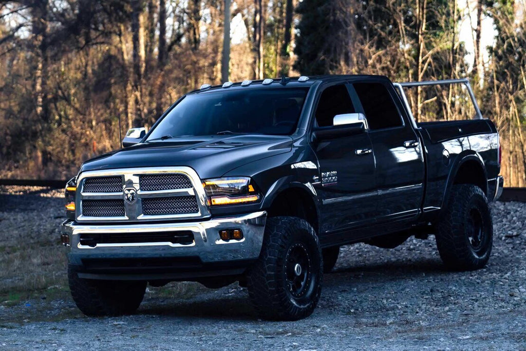 Morimoto Amber LED Headlights and Red LED Tail Lights Ki For 15 Ram 1500/Hd Only