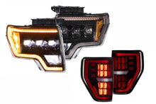 Load image into Gallery viewer, Morimoto Amber LED Headlights and Red LED Tail Lights Kit For 09-14 F-150