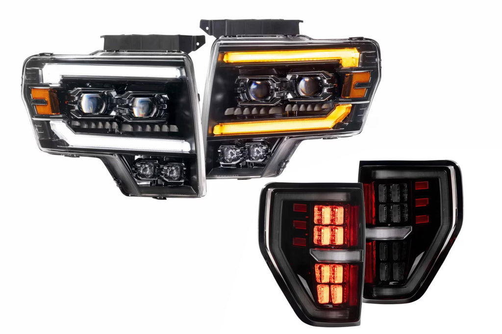 Morimoto LED Headlights and Smoked LED Tail Lig For 09-14 F-150 (All Trim Levels