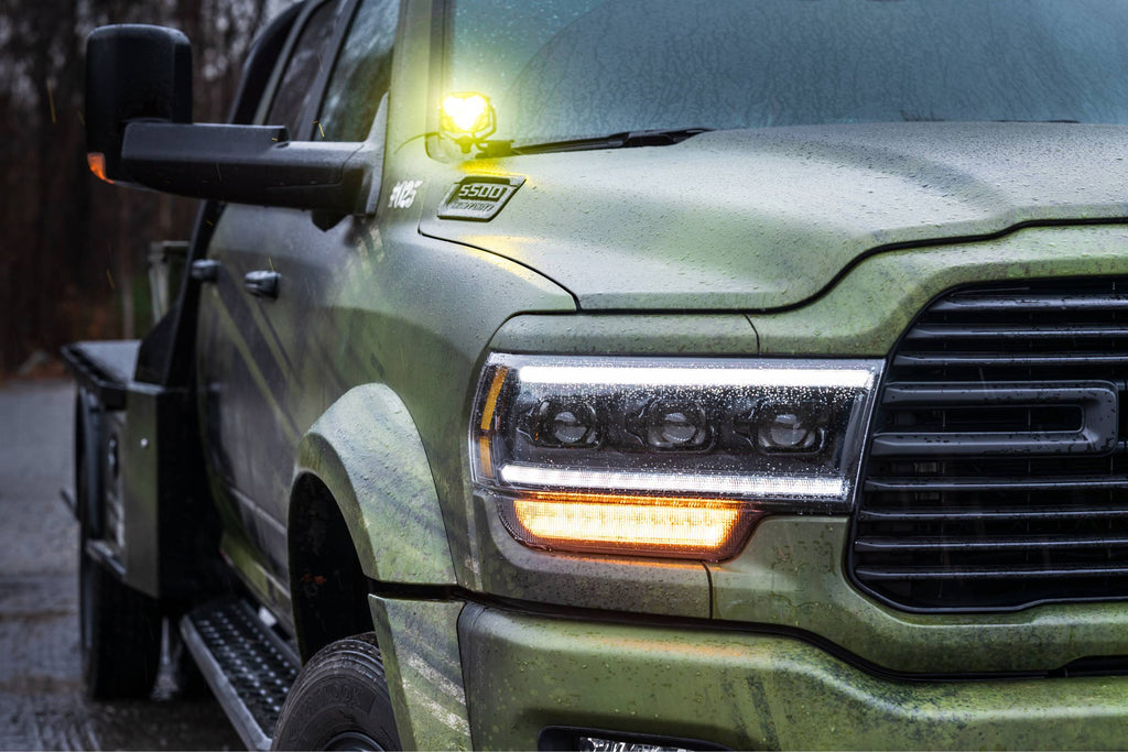Morimoto LED Headlights and Smoked LED For 19-24 Ram HD With Oem Projector Leds