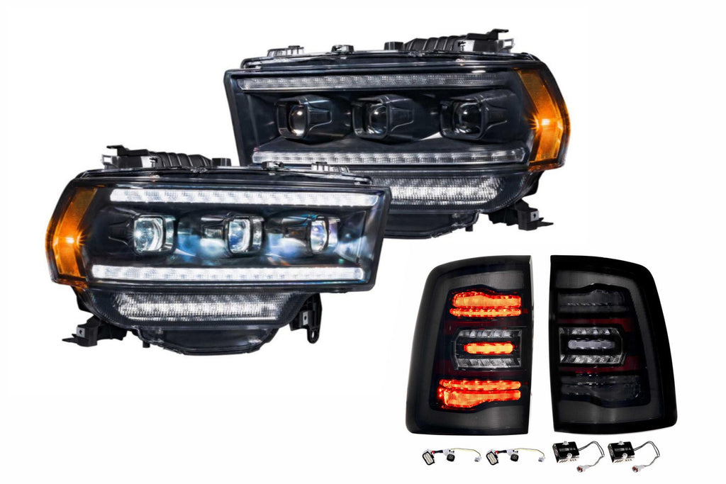Morimoto LED Headlights and Smoked LED For 19-24 Ram HD With Oem Projector Leds
