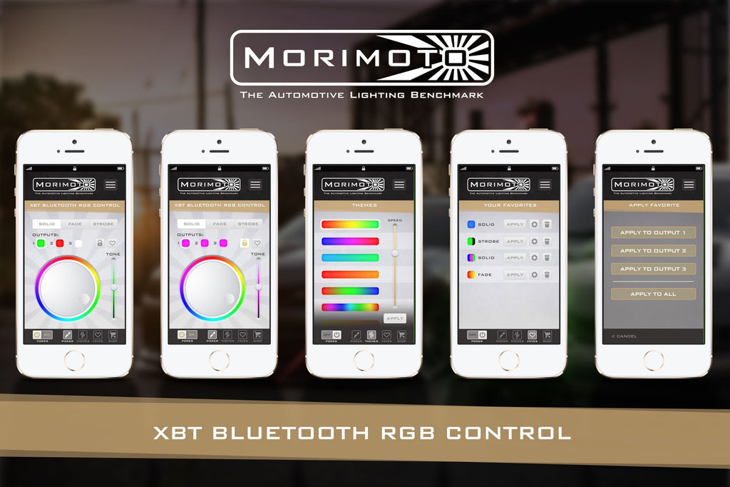 Morimoto LED153 XBT Bluetooth RGB Controller