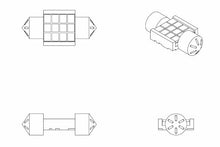 Load image into Gallery viewer, Morimoto LED590 2x 36mm Festoon XB LED 2.0 LED Bulbs