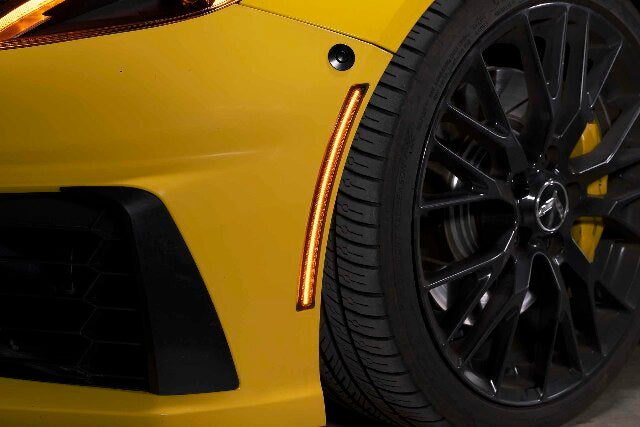 Morimoto LF0365 LED Side Marker Lights Front Amber For 2014-2019 Corvette C7