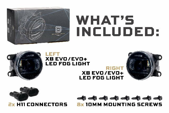 Morimoto LF091 2x Type S XB Evo+ Fog Lights For 13-17 Acura ILX