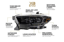 Load image into Gallery viewer, Morimoto LF2-530 2x XB Evo Headlights For 16-23 Toyota Tacoma