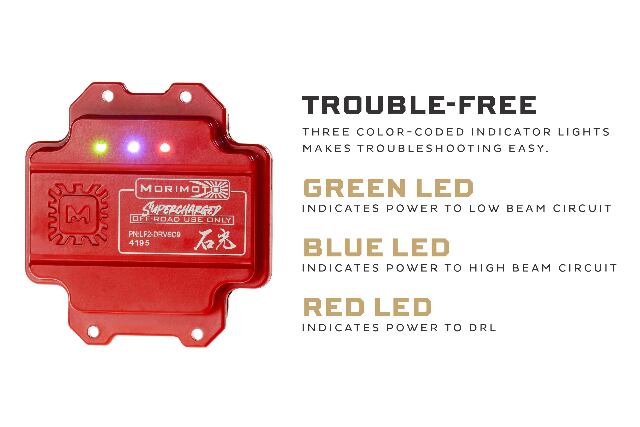 Morimoto LF2-DRVSC9 2x Supercharged LED Drivers