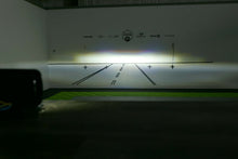 Load image into Gallery viewer, Morimoto LF268 5x7" Rectangular Black Projector Bi-LED Headlight w DRL