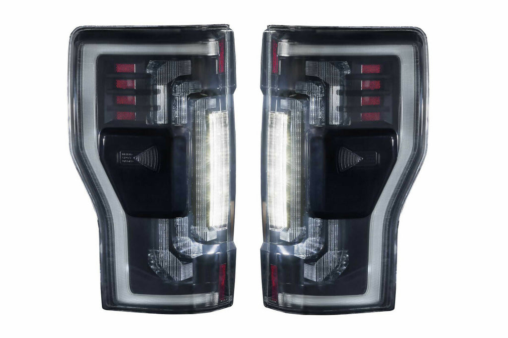 Morimoto LF350 XB LED Smoked Tail Lights For 2017-2022 F250 F350 Super Duty