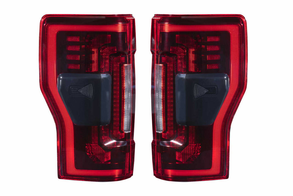 Morimoto LF351 XB LED Red Tail Lights For 2017-2022 F250 F350 Super Duty