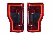 Load image into Gallery viewer, Morimoto LF351 XB LED Red Tail Lights For 2017-2022 F250 F350 Super Duty