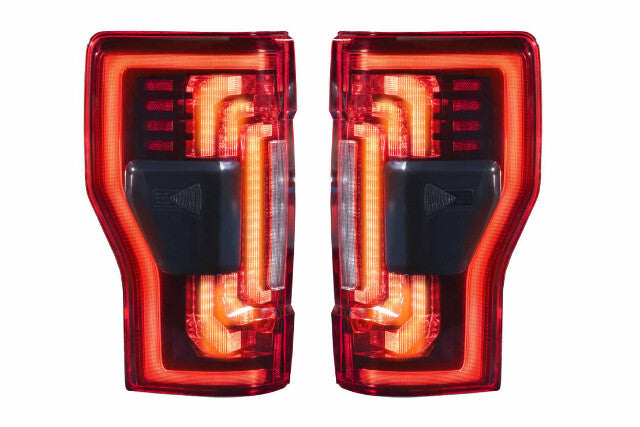 Morimoto LF351 XB LED Red Tail Lights For 2017-2022 F250 F350 Super Duty