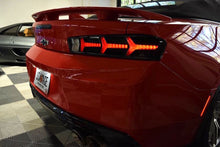 Load image into Gallery viewer, Morimoto LF401 XB LED Lambo Style Smoked Tail Lights For 2016-2018 Camaro