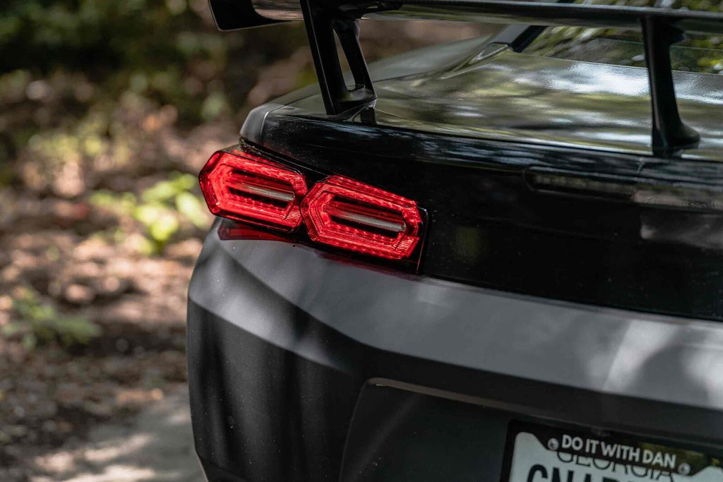 Morimoto LF404 XB LED Tail Lights Smoked For 2016-2018 Camaro