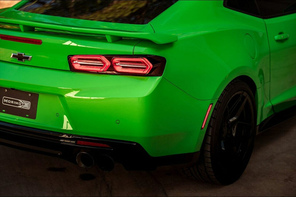 Morimoto LF404 XB LED Tail Lights Smoked For 2016-2018 Camaro