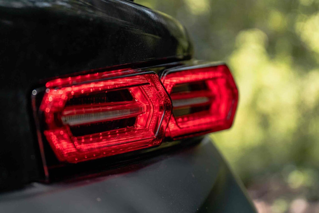 Morimoto LF404 XB LED Tail Lights Smoked For 2016-2018 Camaro