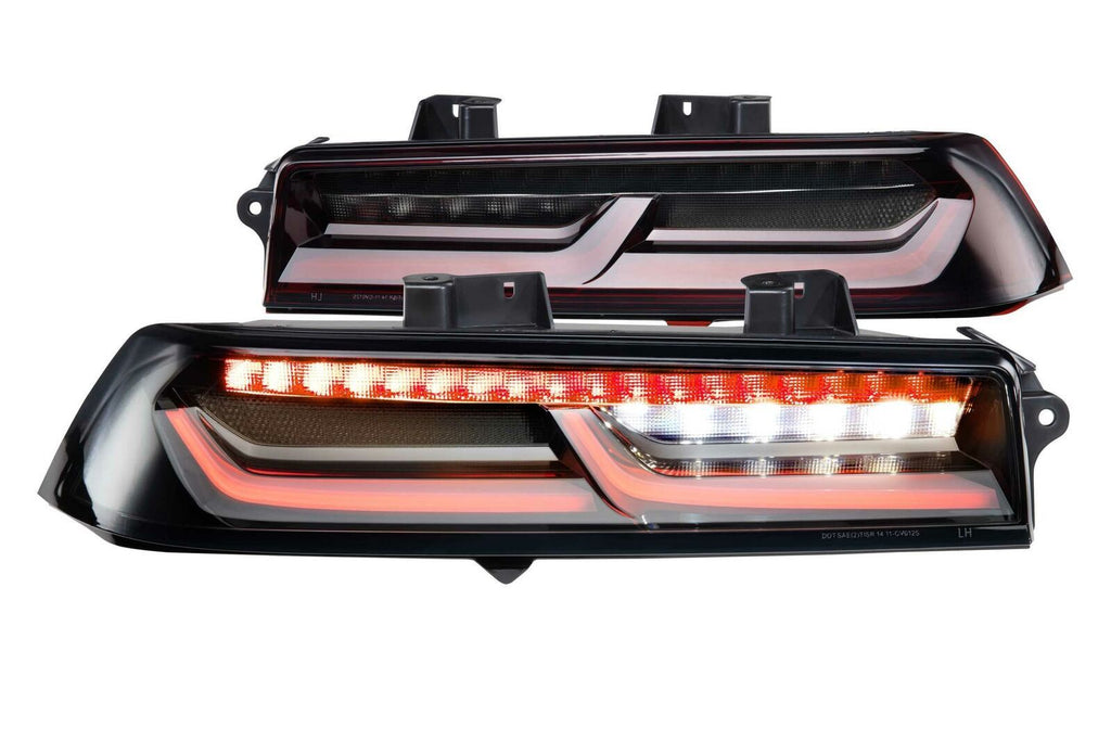 Morimoto LF405 XB LED Tail Lights Red For 2014-2015 Camaro