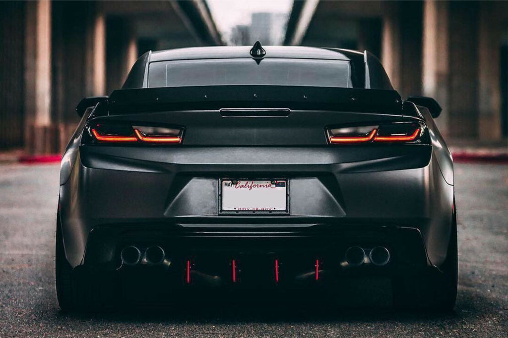 Morimoto LF406 XB LED Tail Lights Smoked For 2014-2015 Camaro