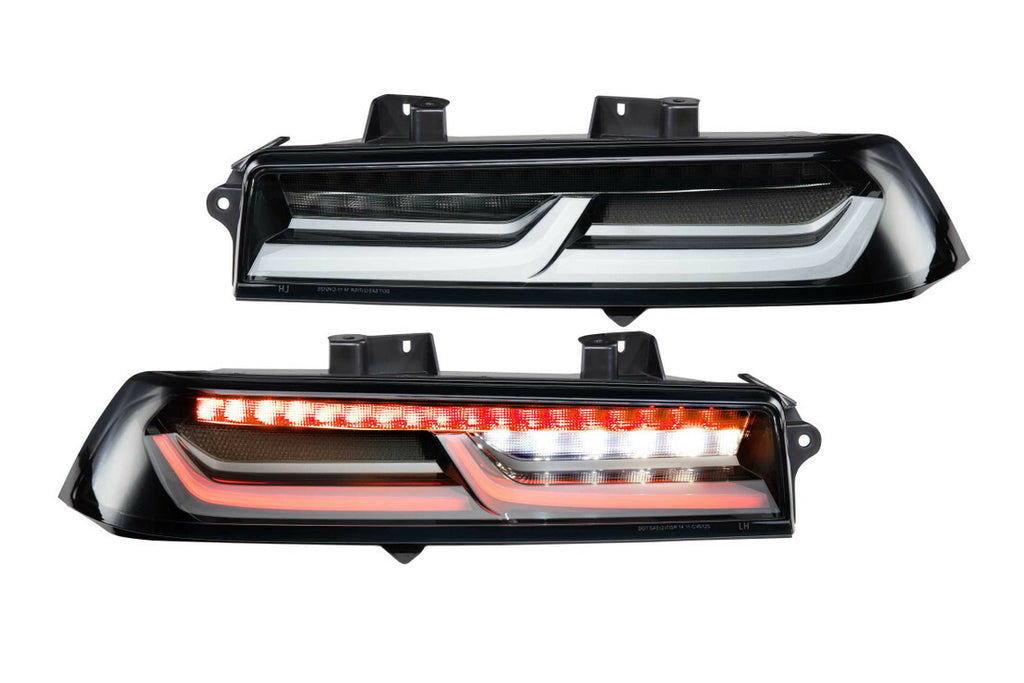 Morimoto LF406 XB LED Tail Lights Smoked For 2014-2015 Camaro