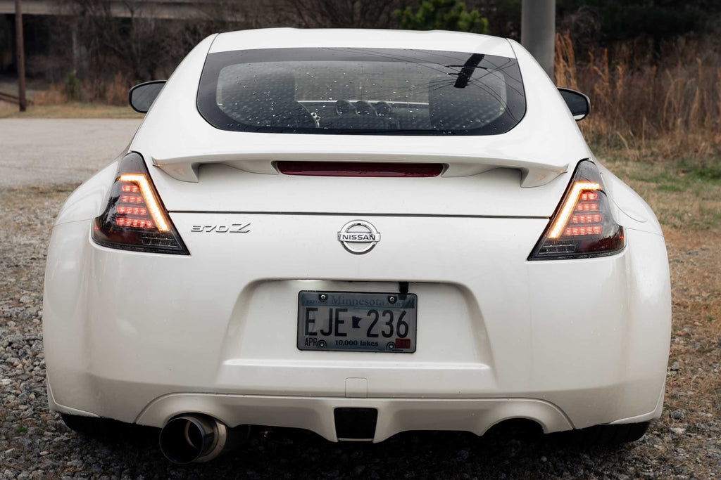 Morimoto LF419 XB LED Smoked Tail Lights For 2009-2020 Nissan 370Z