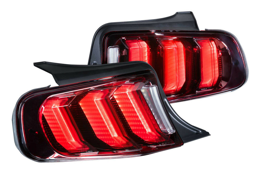 Morimoto LF421.2 XB LED Tail Lights Red For 2013-2014 Mustang