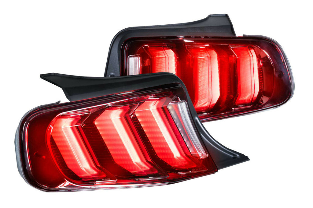 Morimoto LF421.2 XB LED Tail Lights Red For 2013-2014 Mustang