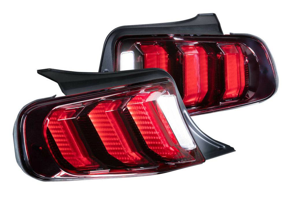 Morimoto LF421.2 XB LED Tail Lights Red For 2013-2014 Mustang