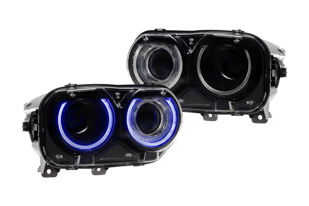 Morimoto XRGB LED Headlights RGB S For 15-23 <P> Challenger (All Trim Levels R/T