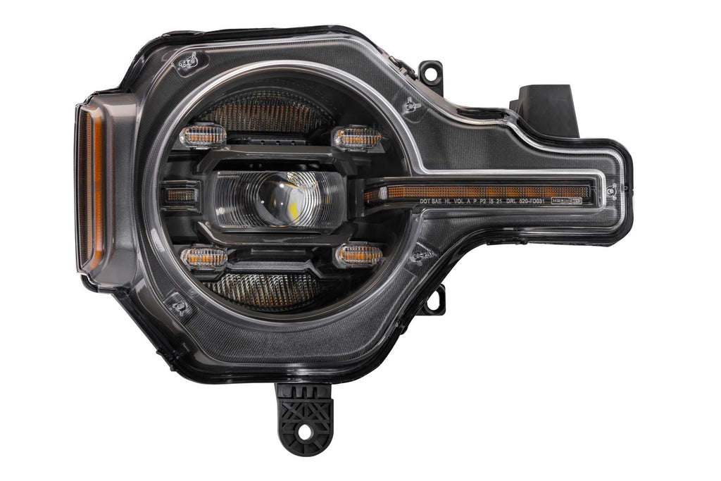 Morimoto LF497-A XB LED Headlights With Amber DRL For 2021-2024 Ford Bronco