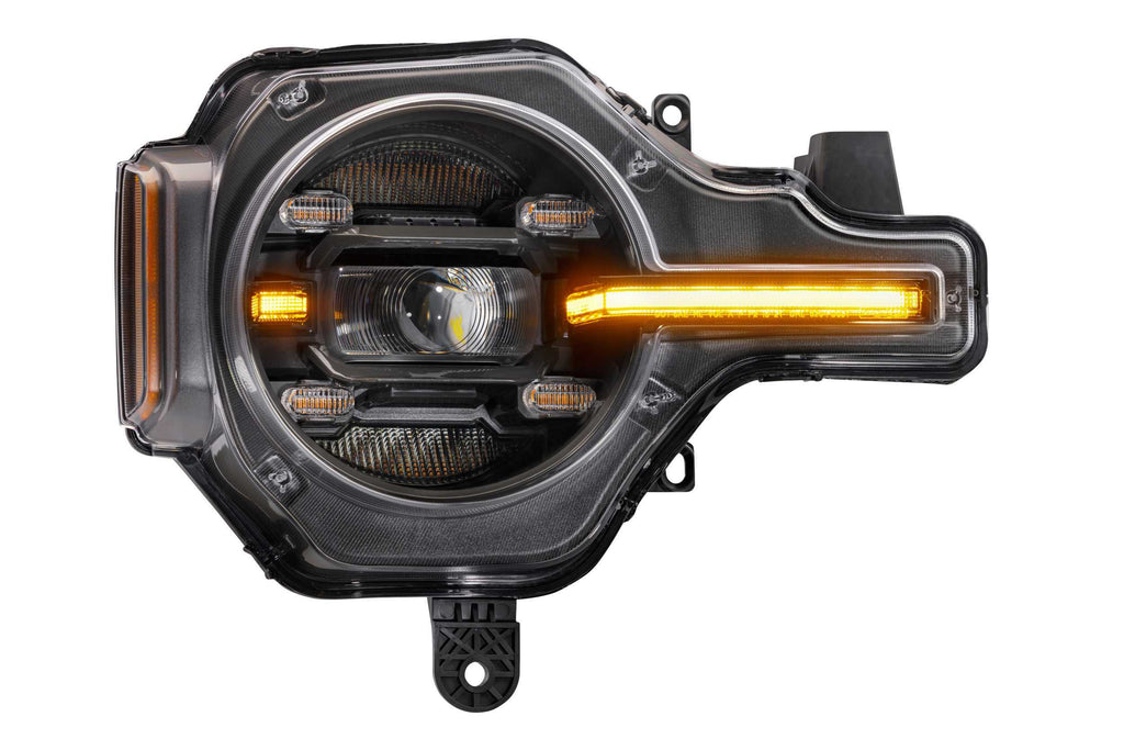 Morimoto LF497-A XB LED Headlights With Amber DRL For 2021-2024 Ford Bronco