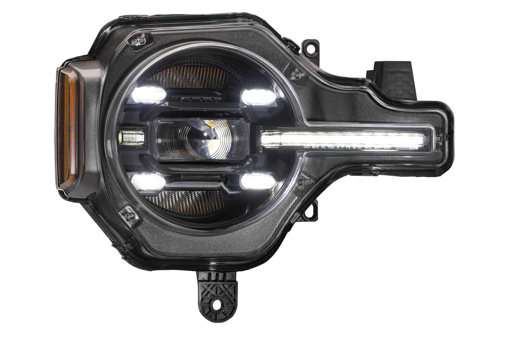 Morimoto LF497 XB LED Headlights White DRL For 2021-2024 Ford Bronco