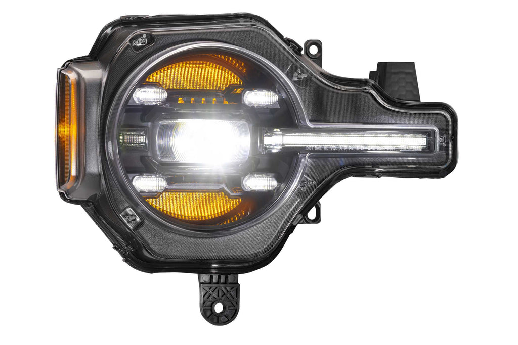 Morimoto LF497 XB LED Headlights White DRL For 2021-2024 Ford Bronco