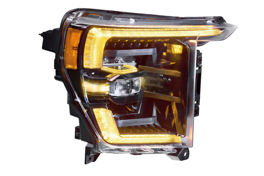 Morimoto LF498-A LED Headlights Amber DRL For 21-23 F150