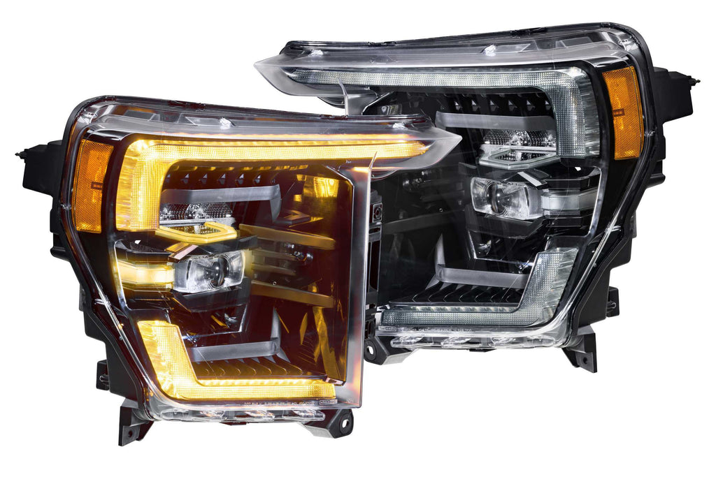 Morimoto LF498-A LED Headlights Amber DRL For 21-23 F150