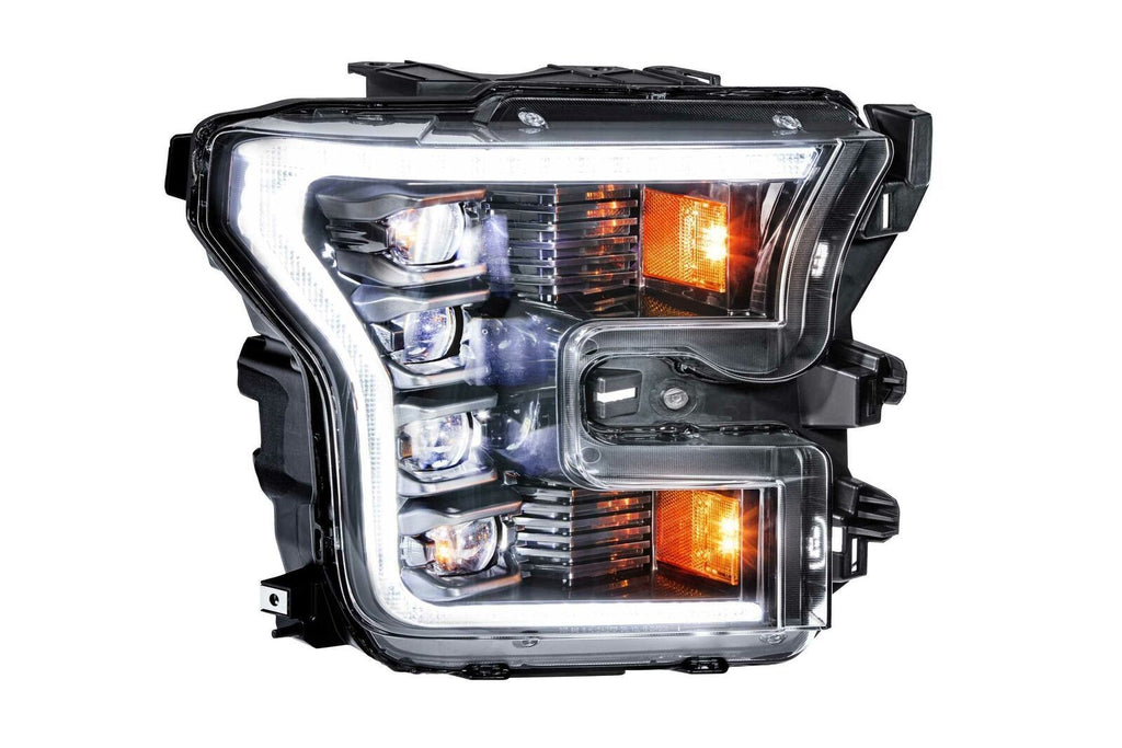 Morimoto LF502.2-ASM Black Projector LED Headlights For 2015-2017 F-150