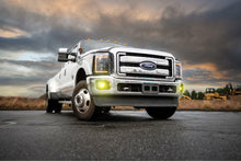 Load image into Gallery viewer, Morimoto LF505-A-ASM Black Projector LED Headlights For 11-16 F-350 Super Duty