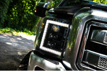 Load image into Gallery viewer, Morimoto LF505-A-ASM Black Projector LED Headlights For 11-16 F-350 Super Duty