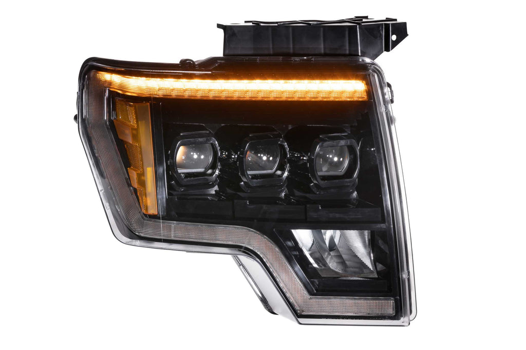 Morimoto LF506-A-ASM Black Projector LED Headlights For 2009-2013 Ford F-150