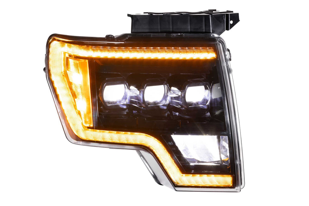 Morimoto LF506-A-ASM Black Projector LED Headlights For 2009-2013 Ford F-150