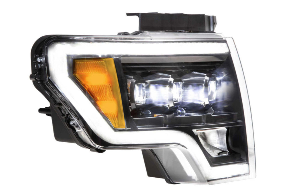 Morimoto LF506-ASM Gloss Black Projector LED Headlights For 2009-2012 F-150