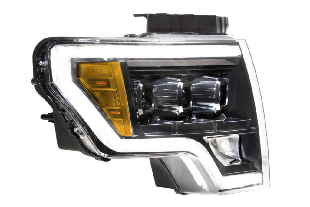 Morimoto LF506-ASM Gloss Black Projector LED Headlights For 2009-2012 F-150