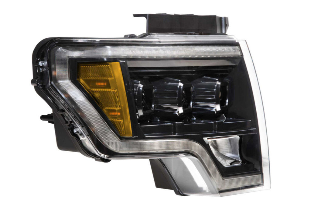 Morimoto LF506-ASM Gloss Black Projector LED Headlights For 2009-2012 F-150