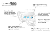 Load image into Gallery viewer, Morimoto LF506-ASM Gloss Black Projector LED Headlights For 2009-2012 F-150