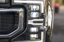 Load image into Gallery viewer, Morimoto LF508 Gloss Black Projector LED Headlights For 20-21 F-350 Super Duty